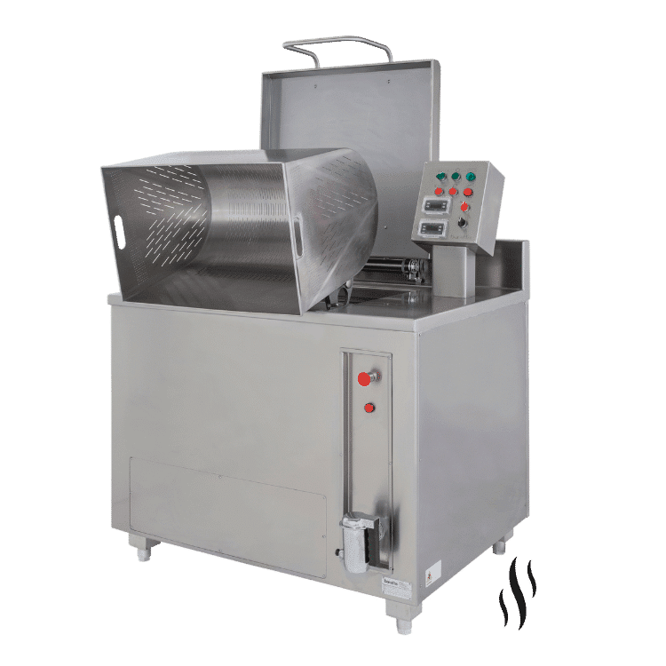 steam high production pasta cooker