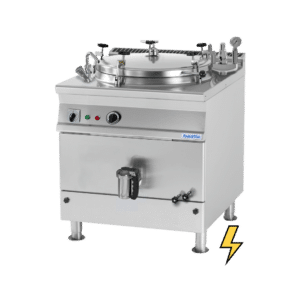 Pentola modulare per bordo con coperchio autoclave elettrica indiretta - PIMN-EA
